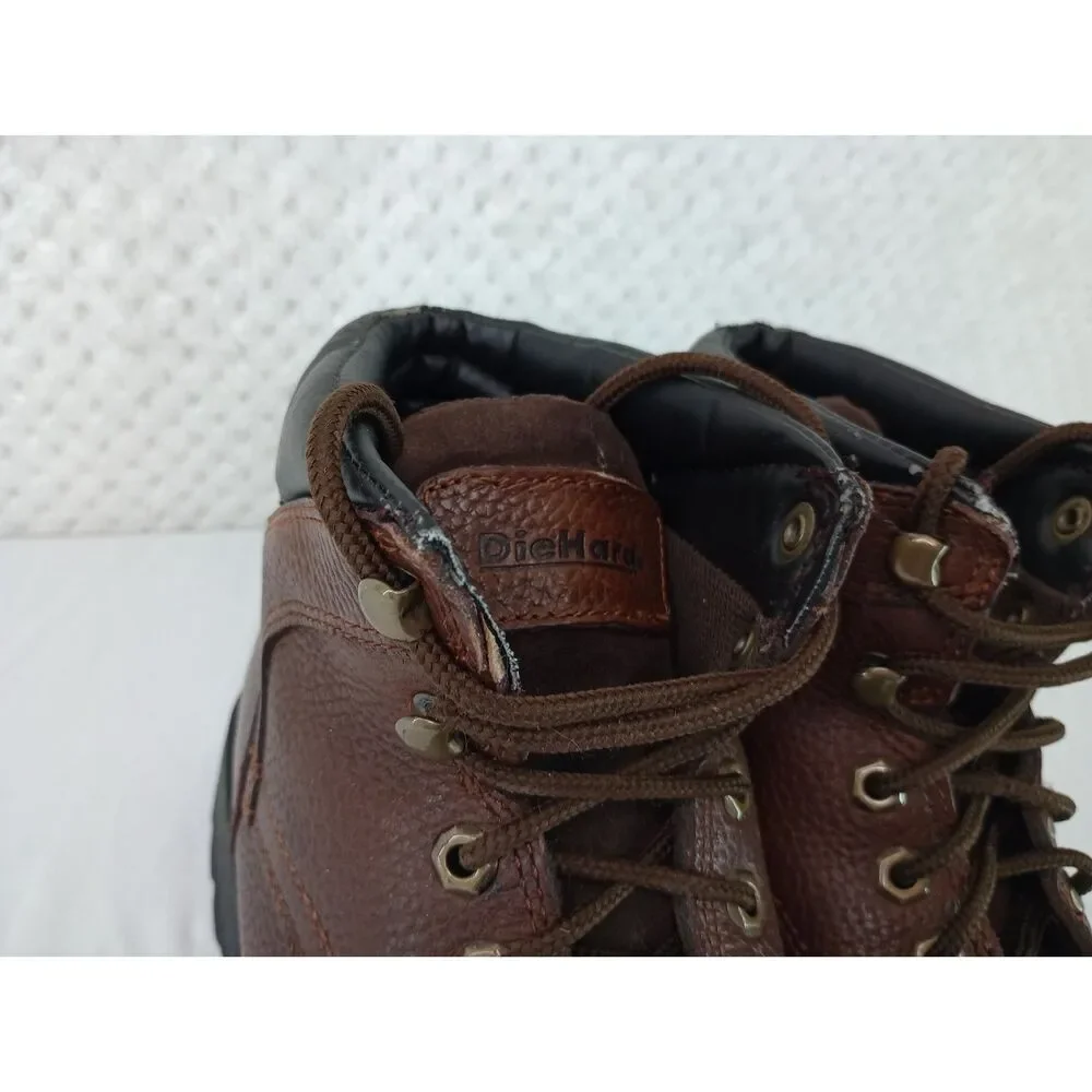 Die Hard Men's 9.5W Brown Leather 6